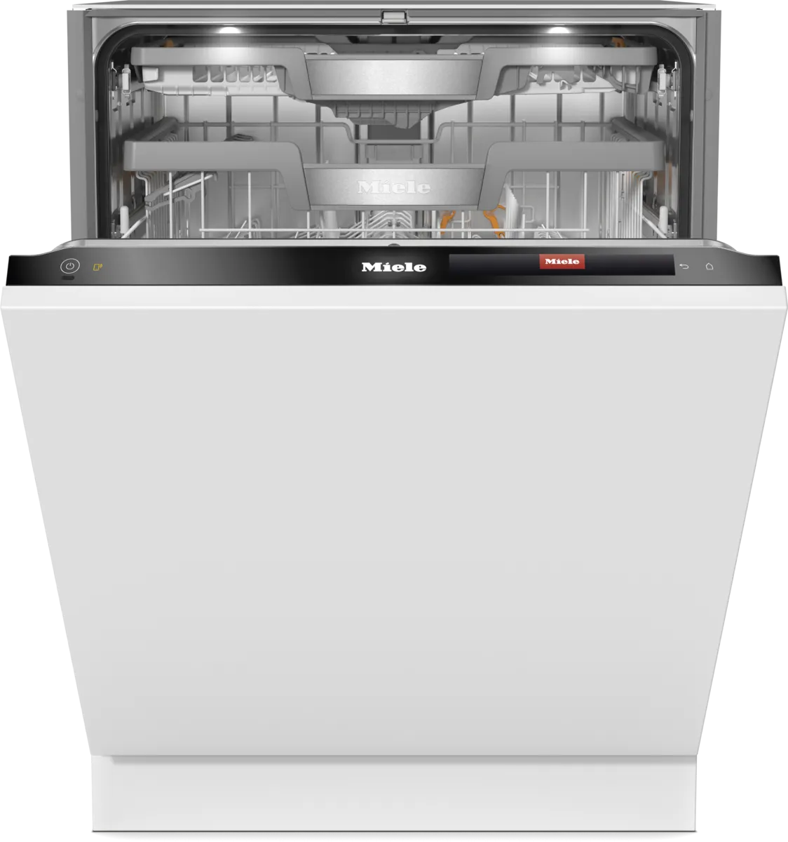 obrázek produktu::G 7980 SCVi AutoDos K2O Miele Plně vestavná myčka nádobí CleanSteel/Obsidian černá