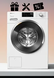 obrázek produktu::WWK360 WCS PWash&10kg Miele Pračka s Předním plněním Lotosově bílá