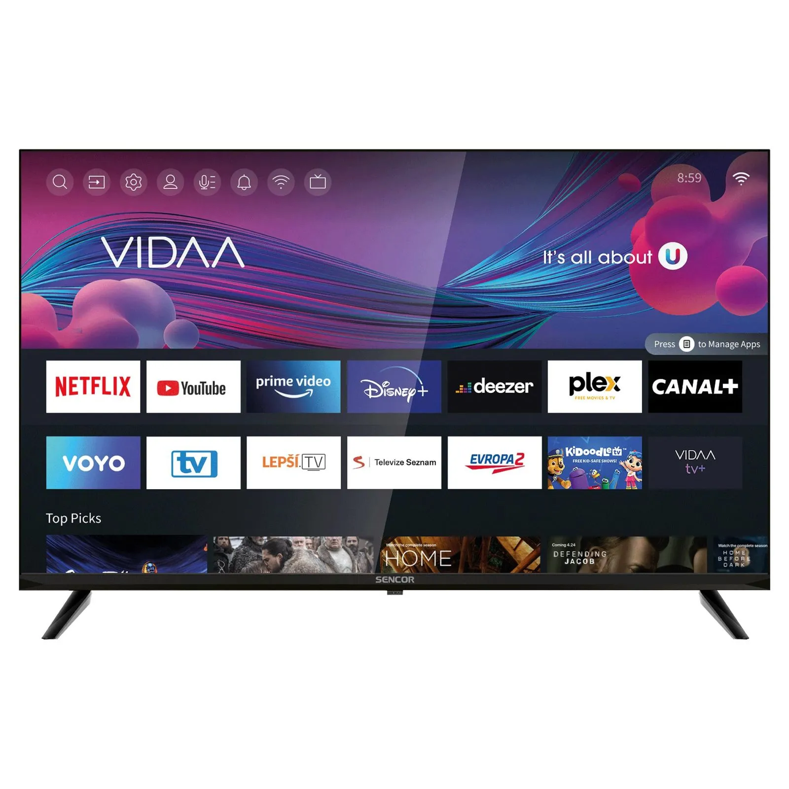 obrázek produktu::SLE 32S700TCS smart LED televize Sencor