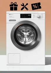obrázek produktu::WED385 WCS PWash&Steam&9kg Miele Pračka s Předním plněním