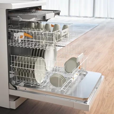 obrázek produktu::G 5410 SC Active Plus Miele Volně stojící myčka nádobí Briliantová bílá