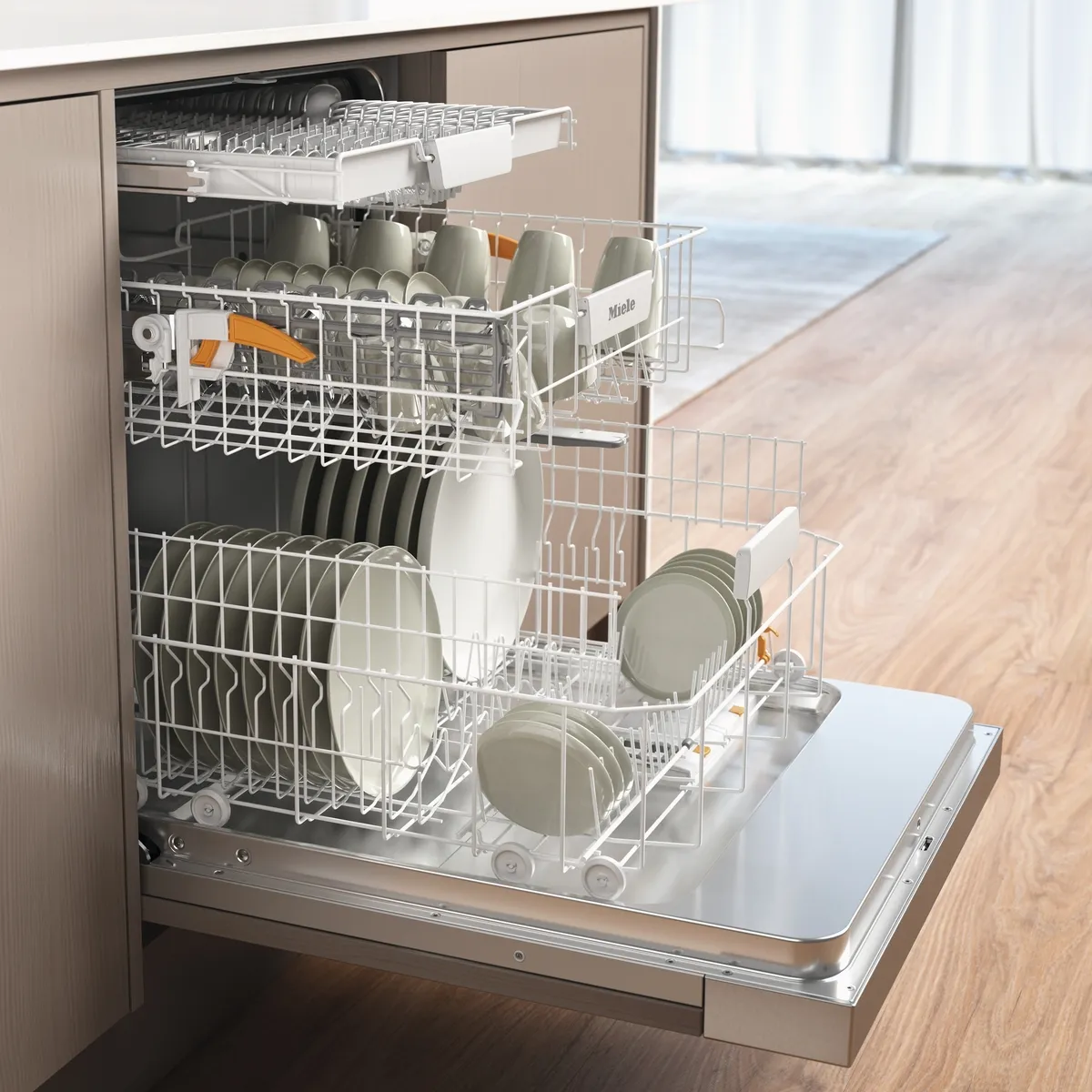 obrázek produktu::G 5110 SCi Active Miele Vestavná myčka nádobí Nerez CleanSteel