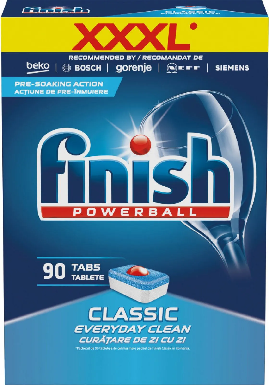 Tablety do myčky 90 ks Finish Classic