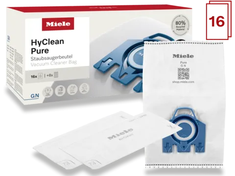 obrázek produktu::16 sáčků do vysavače HyClean Pure GN