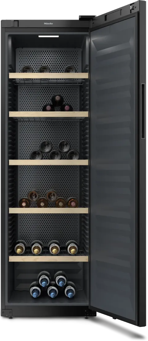 obrázek produktu::KWT 4584 E Miele Volně stojící vinotéka Černá