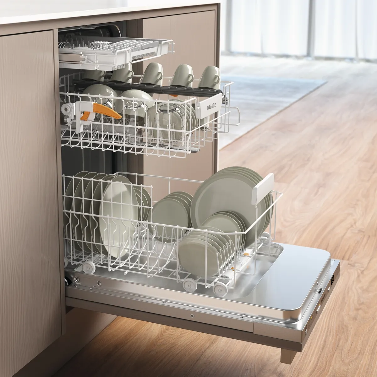 obrázek produktu::G 5590 SCVi SL Active Miele Plně vestavná myčka nádobí Nerez