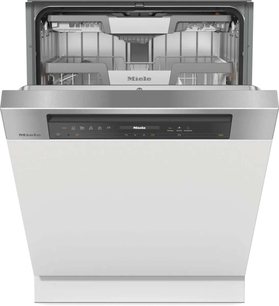 obrázek produktu::G 7605 SCi XXL AutoDos Miele Vestavná myčka nádobí Nerez CleanSteel