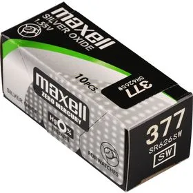 MAXELL 377/SR626SW/V377 1BP Ag MAXELL null