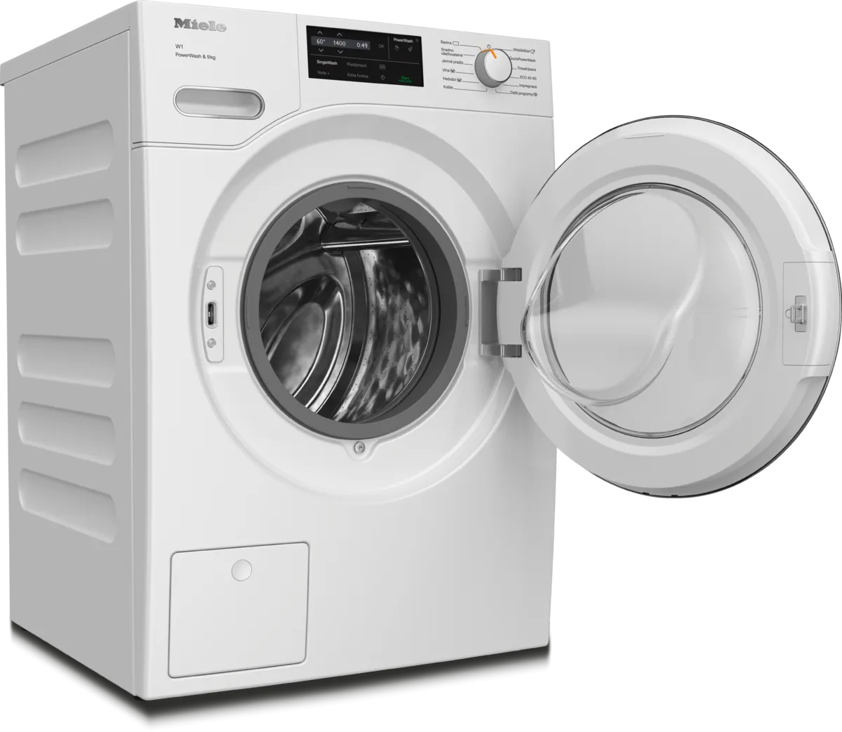 obrázek produktu::WWG360 WCS PWash&9kg Miele Pračka s Předním plněním Lotosově bílá
