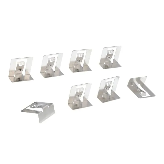 obrázek produktu::souprava, montážní konzolka, sklokeramická deska s rámem, 8pcs