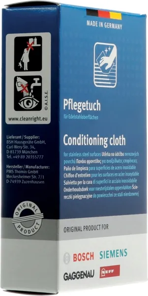 obrázek produktu::Čistící ubrousky na nerezový povrch