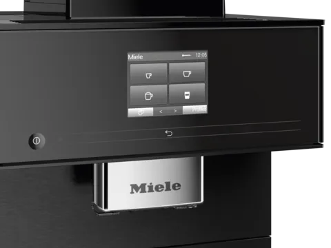 obrázek produktu::CM 7750 CoffeeSelect Miele Volně stojící kávovar Obsidian černá