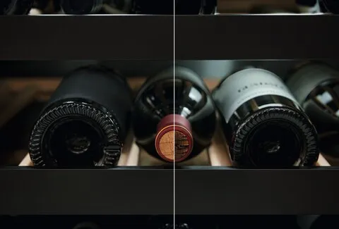 obrázek produktu::KWTUS 7096 E Miele Podstavná vinotéka Obsidian černý (sklo)