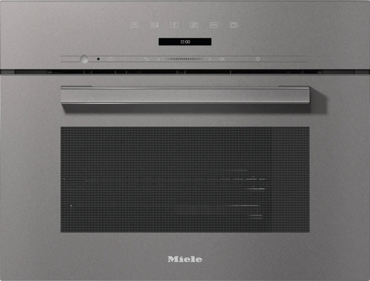 obrázek produktu::DG 7240 Miele Vestavná parní trouba Grafitově šedá