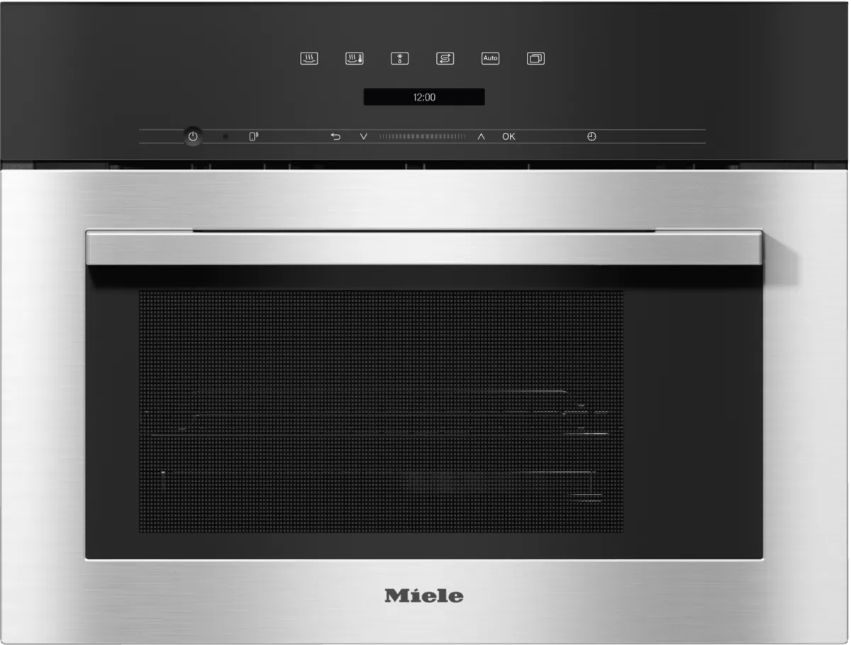 obrázek produktu::DG 7140 Miele Vestavná parní trouba Nerez CleanSteel