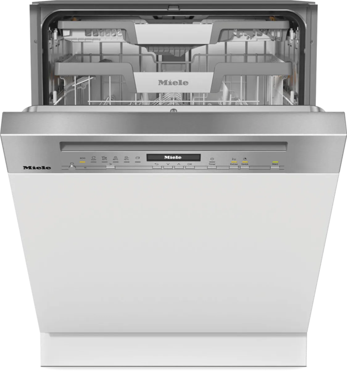 obrázek produktu::G 7131 SCi AD 125 Edition Miele Vestavná myčka nádobí, čelní stěna CleanSteel