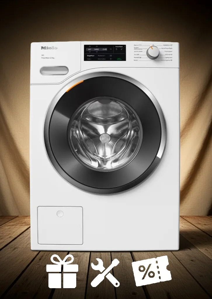 obrázek produktu::WWG360 WCS PWash&9kg Miele Pračka s Předním plněním Lotosově bílá