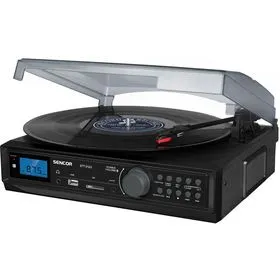 obrázek produktu::STT 212U GRAMOFON S USB/SD/FM/BT SENCOR