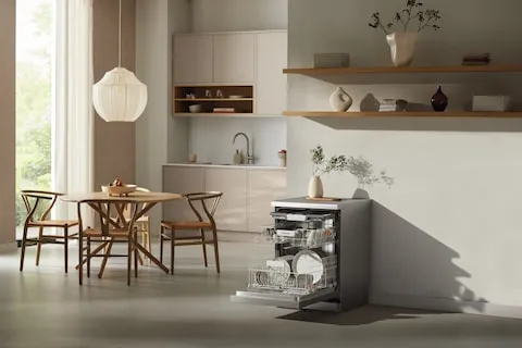 obrázek produktu::G 5410 SC Front Active Plus Miele Volně stojící myčka nádobí, čelní stěna CleanSteel