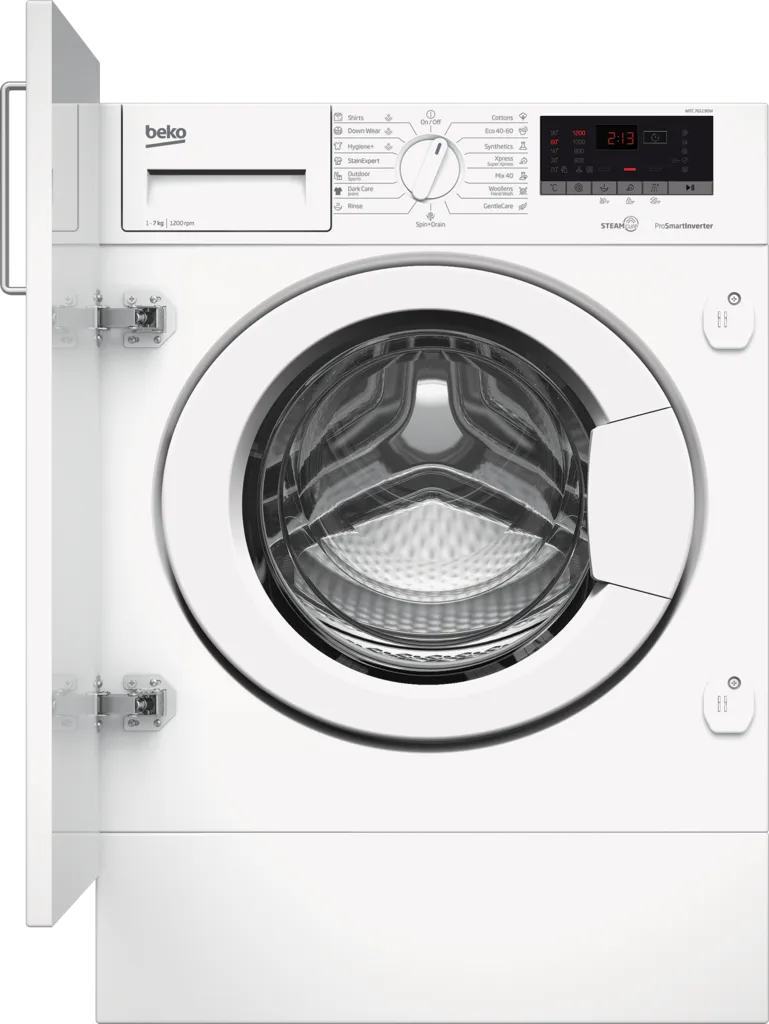 obrázek produktu::WITC 7612 B0W vestavná pračka Beko