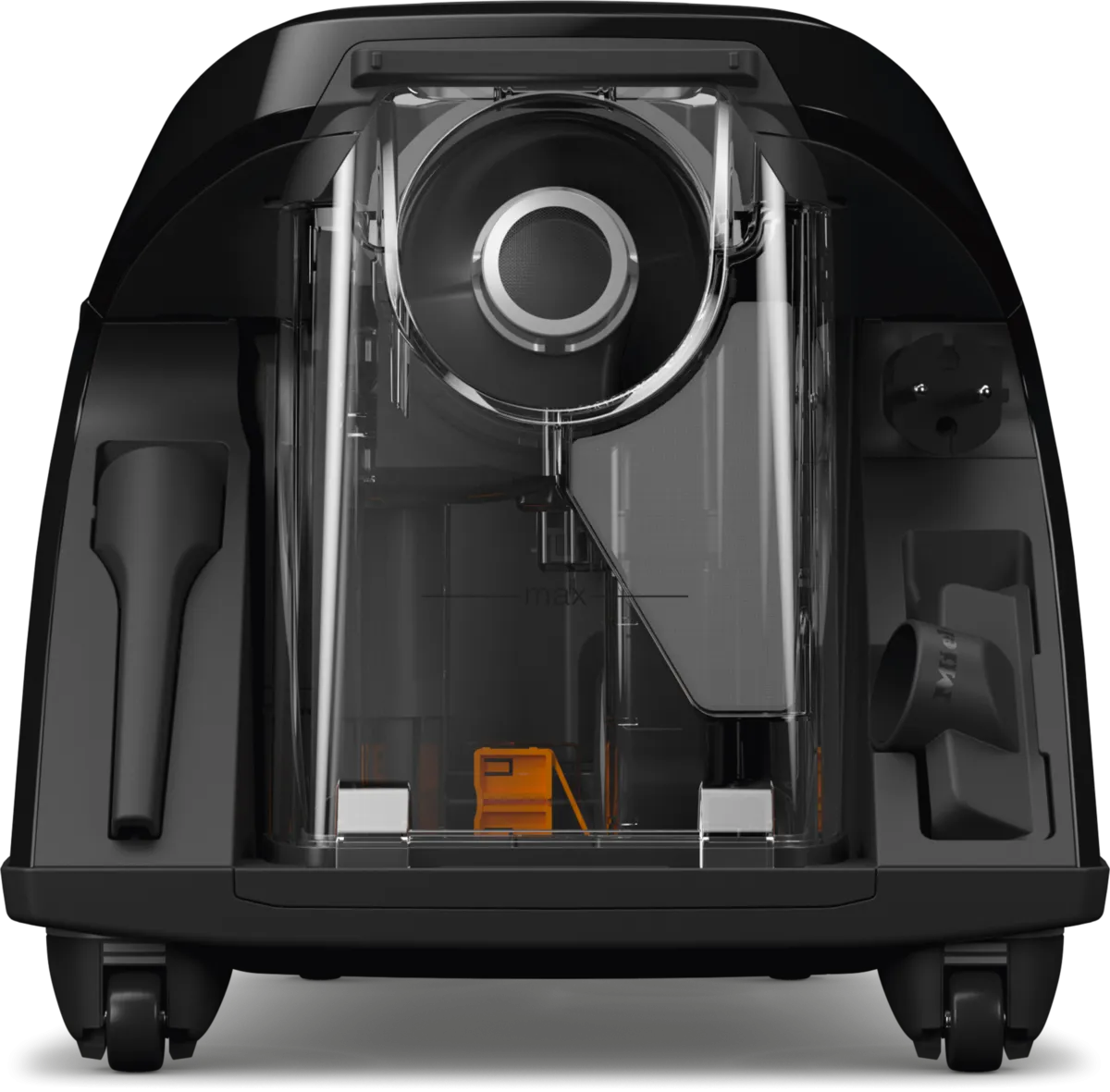 obrázek produktu::Blizzard CX1 Comfort Miele Bezsáčkový podlahový vysavač Obsidian černá