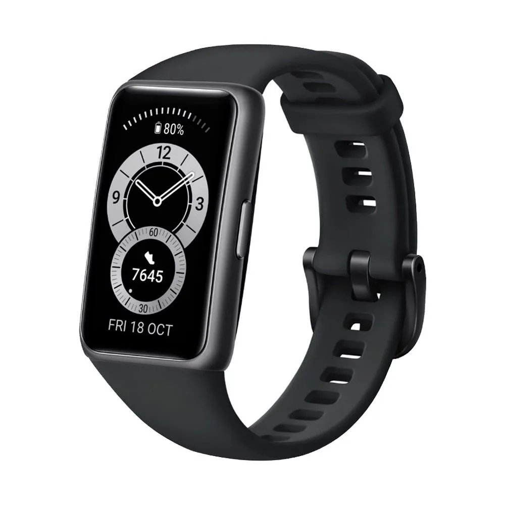 Rozbalené - Fitness náramek Huawei Band 6 v českém jazyce Černá