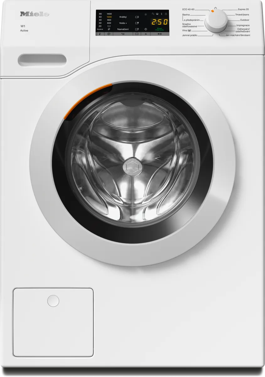 obrázek produktu::WCA030 WCS Active Miele Pračka s předním plněním Lotosově bílá