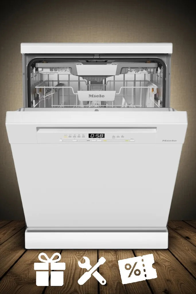 obrázek produktu::G 5410 SC Active Plus Miele Volně stojící myčka nádobí Briliantová bílá