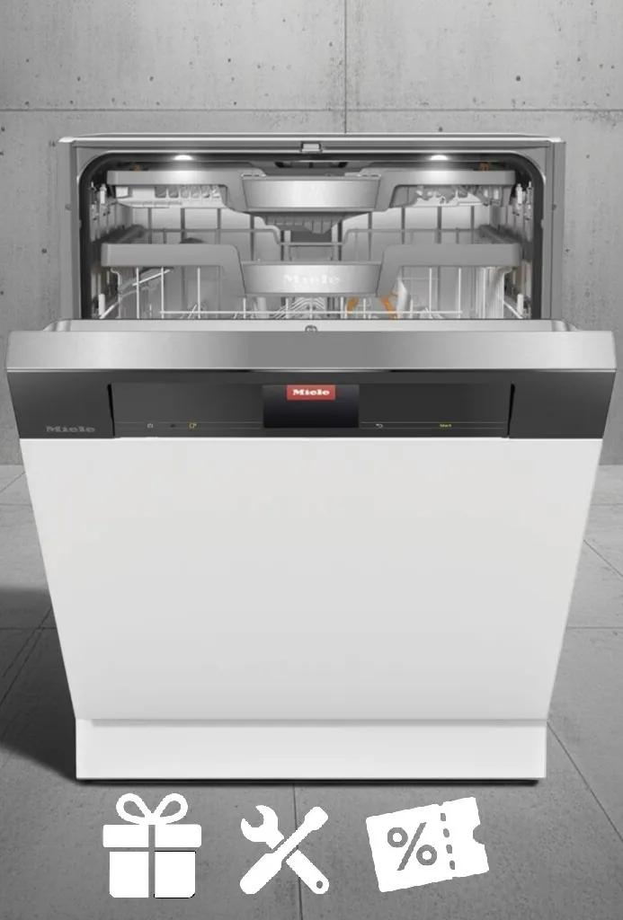 obrázek produktu::G 7930 SCi AutoDos Miele Vestavná myčka nádobí Obsidian černá