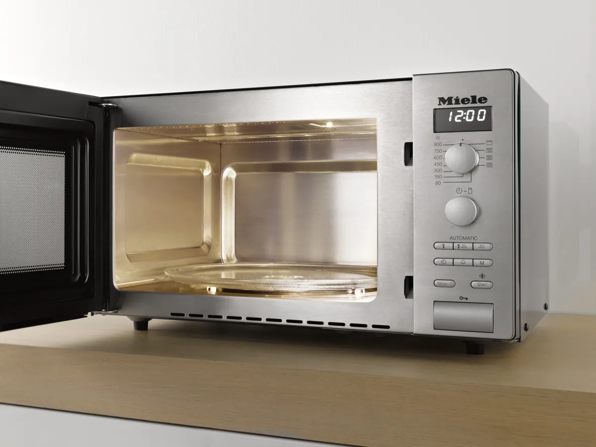 obrázek produktu::M 6012 SC Miele Volně stojící mikrovlnná trouba Nerez