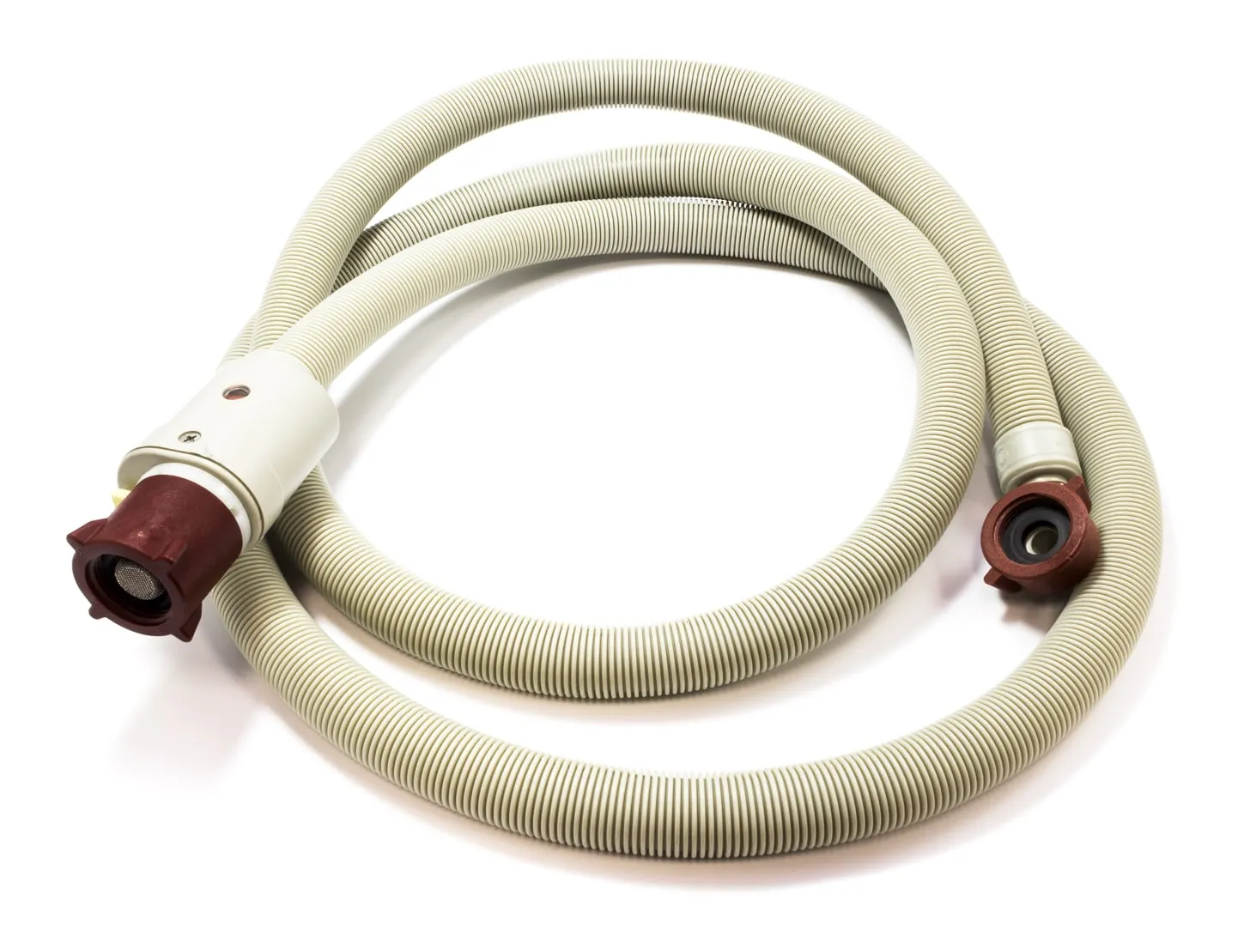 obrázek produktu::Bezpečnostní napouštěcí hadice pro pračku, délka 2,5 m, závit 3/4"