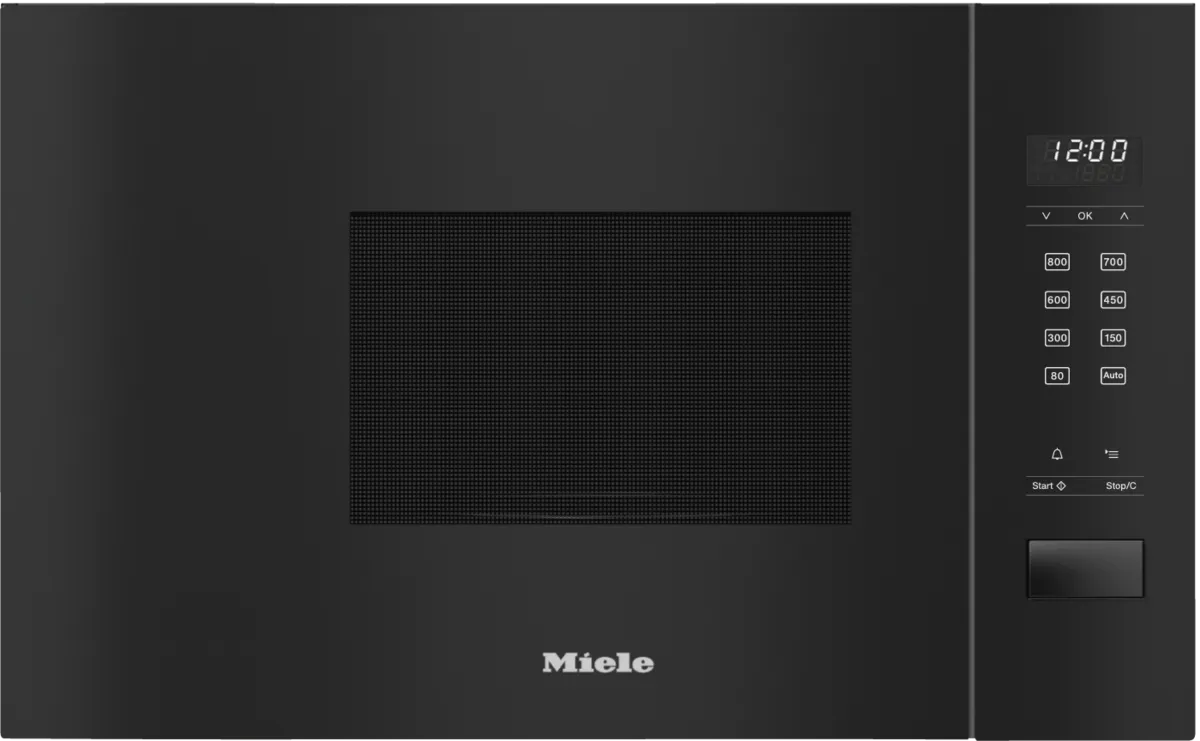 obrázek produktu::M 2230 SC Miele Vestavná mikrovlnná trouba Obsidian černá
