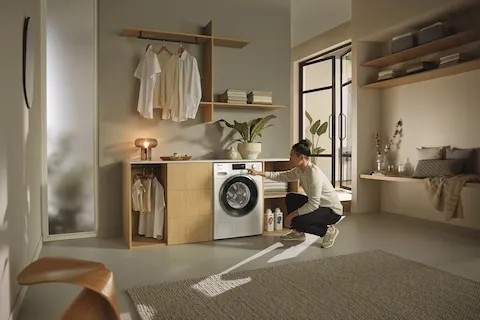 obrázek produktu::WWK360 WCS PWash&10kg Miele Pračka s Předním plněním Lotosově bílá