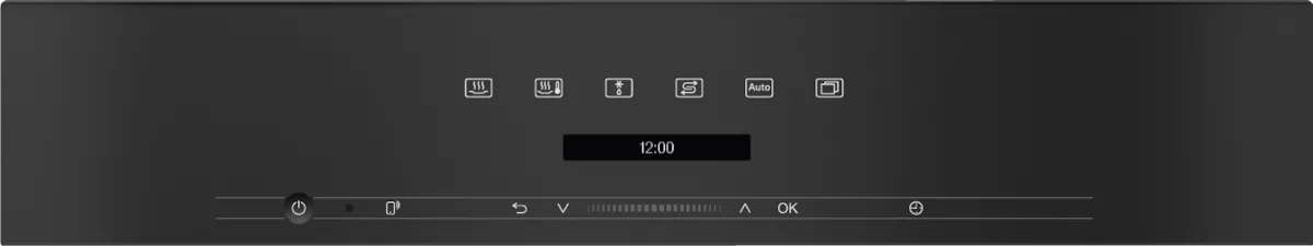 obrázek produktu::DG 7240 Miele Vestavná parní trouba Obsidian černá
