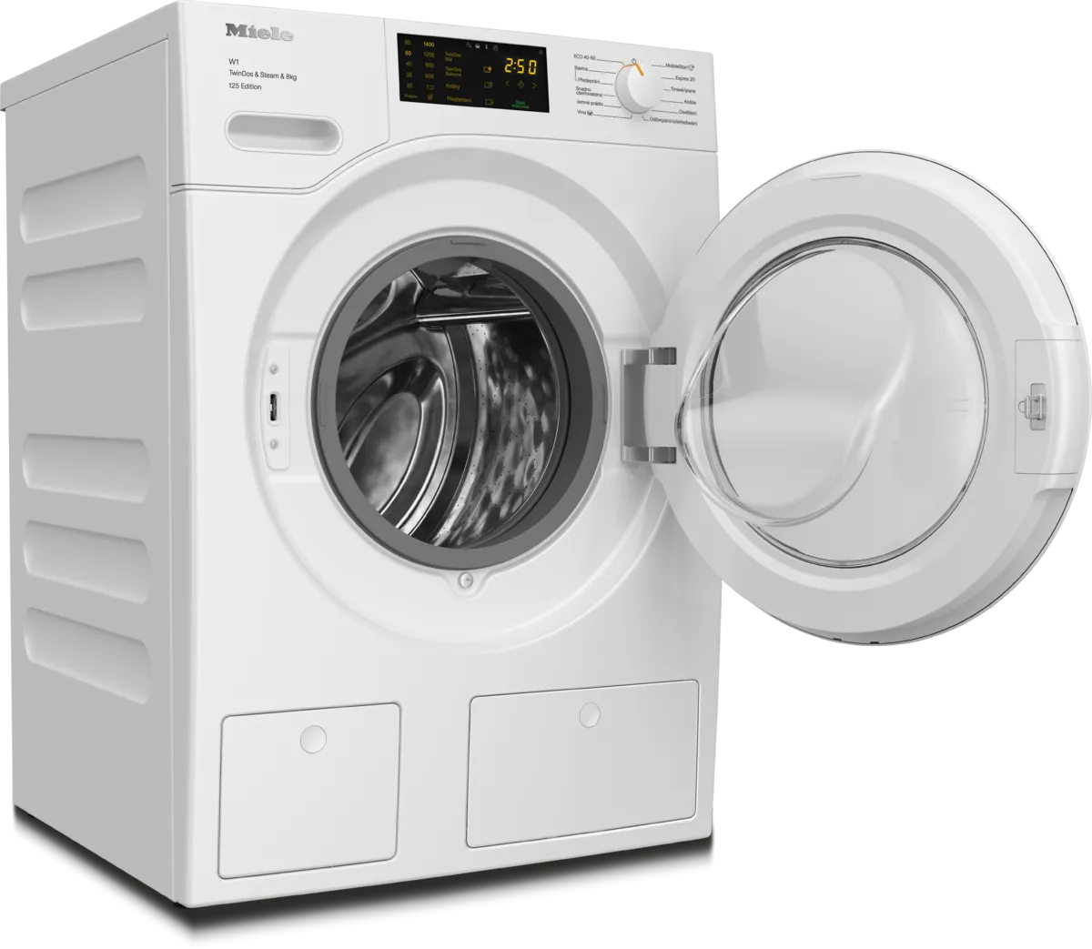 obrázek produktu::WWB680 WCS 125 Edition Miele Pračka s Předním plněním Lotosově bílá