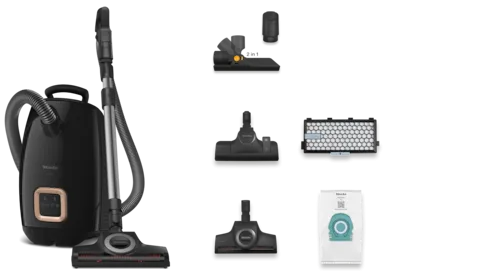 obrázek produktu::Guard L1 Cat & Dog Miele Podlahový vysavač Obsidian černá