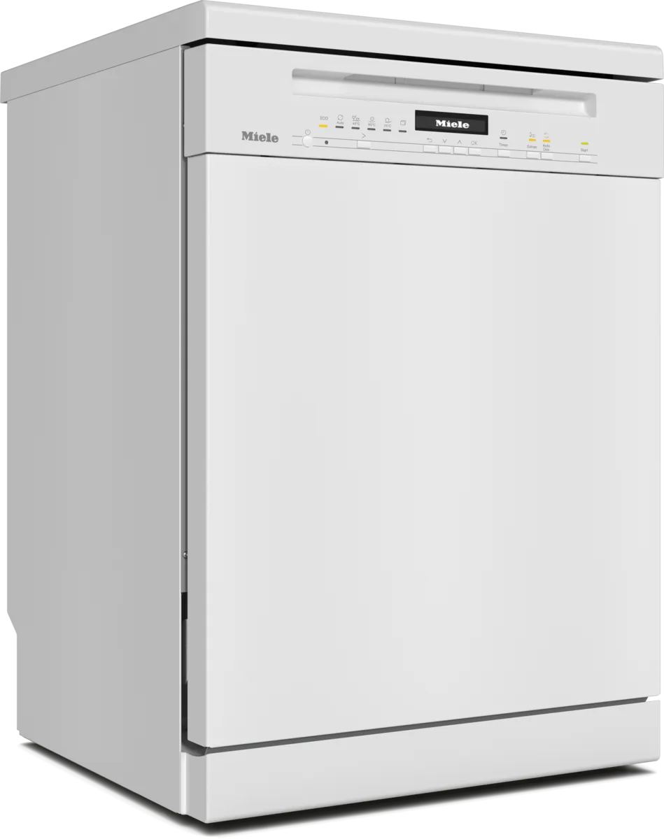 obrázek produktu::G 7130 SC AutoDos Miele Volně stojící myčka nádobí Briliantová bílá