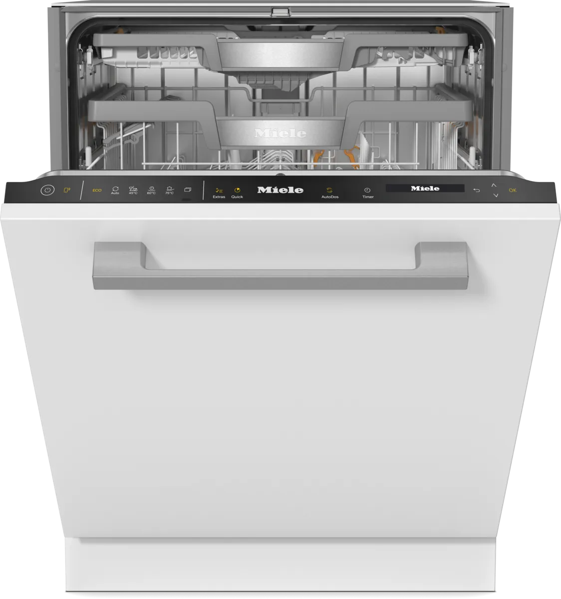 obrázek produktu::G 7674 SCVi AutoDos Excellence Miele Plně vestavná myčka nádobí Obsidian černá