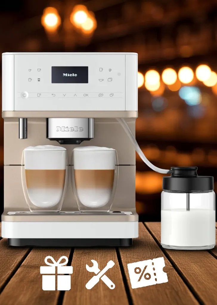 obrázek produktu::CM 6360 MilkPerfection Miele Volně stojící kávovar Lotosweiß-CM