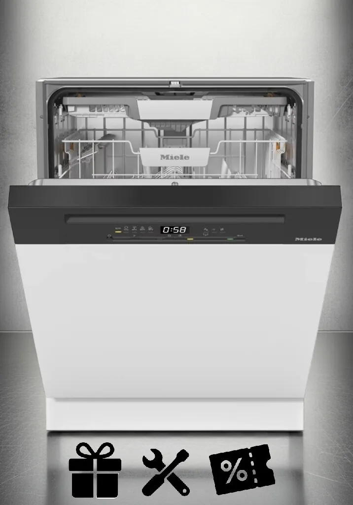 obrázek produktu::G 5410 SCi Active Plus Miele Vestavná myčka nádobí Obsidian černá