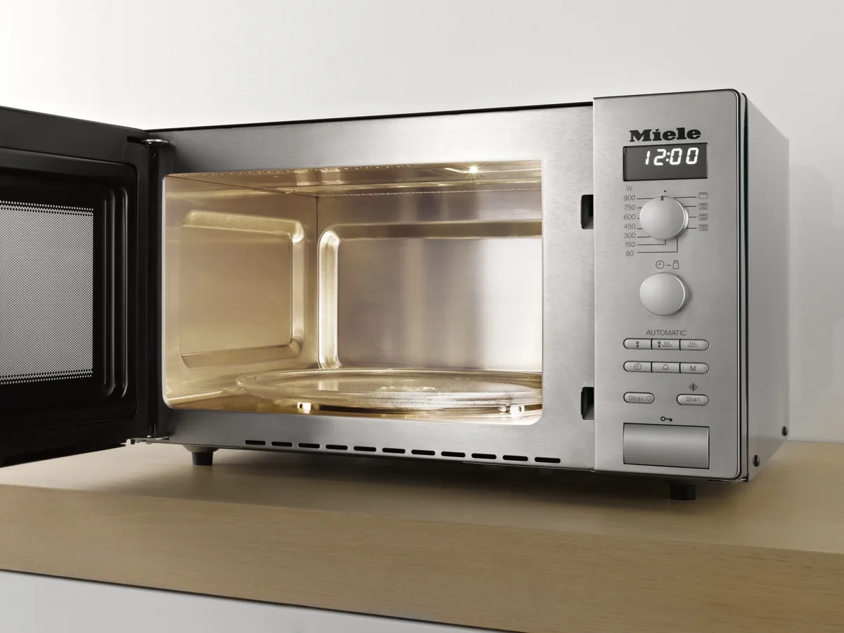 obrázek produktu::M 6012 SC Miele Volně stojící mikrovlnná trouba Nerez