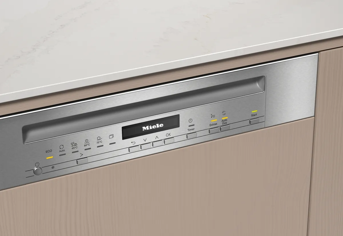 obrázek produktu::G 7131 SCi AD 125 Edition Miele Vestavná myčka nádobí, čelní stěna CleanSteel