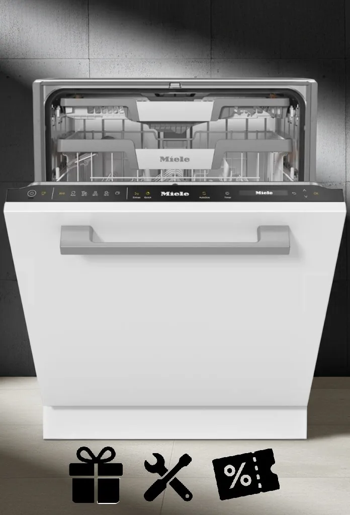 obrázek produktu::G 7650 SCVi AutoDos Miele Plně vestavná myčka nádobí Obsidian černá