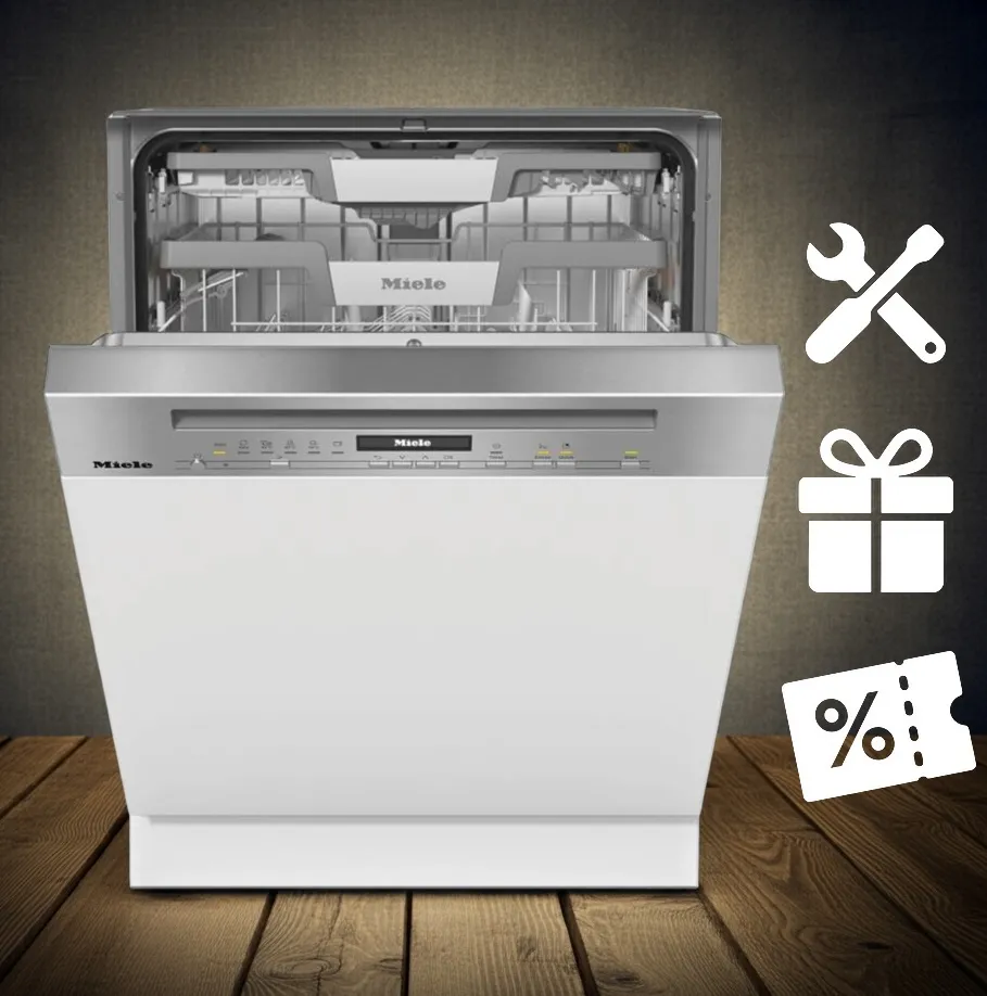 obrázek produktu::G 7131 SCi AD 125 Edition Miele Vestavná myčka nádobí, čelní stěna CleanSteel