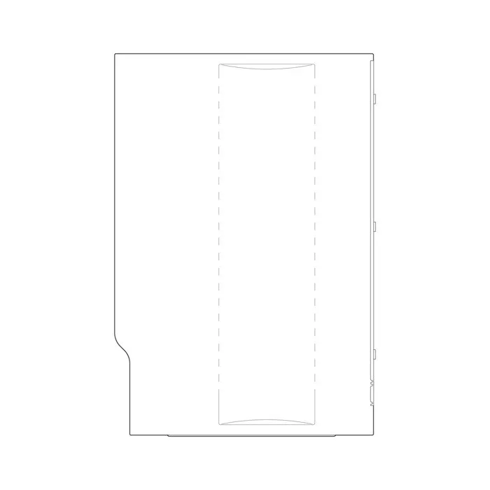obrázek produktu::boční panel, levý, bílý, 546.5x806mm