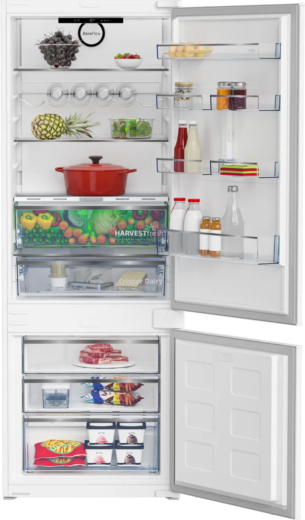 obrázek produktu::BCNE 400E 40SN vestavná chladnička 70 cm Beko